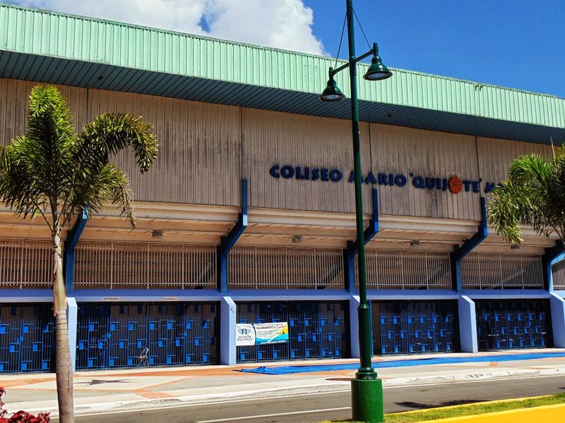 Front of the Mario "Quijote" Morales Coliseum, Guaynabo