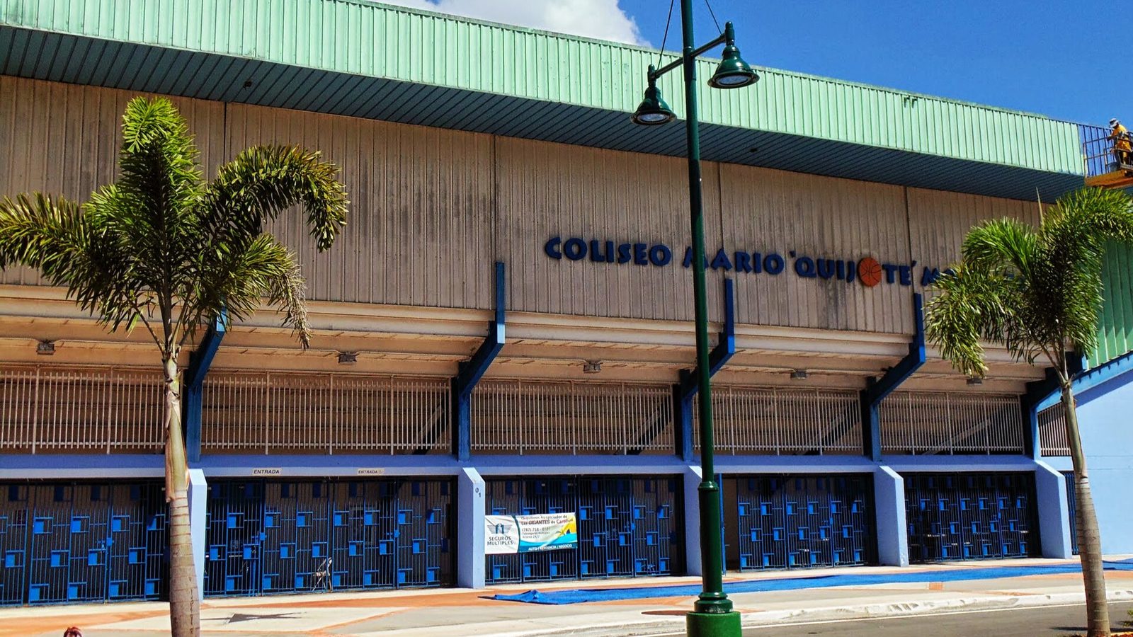 Front of the Mario "Quijote" Morales Coliseum, Guaynabo