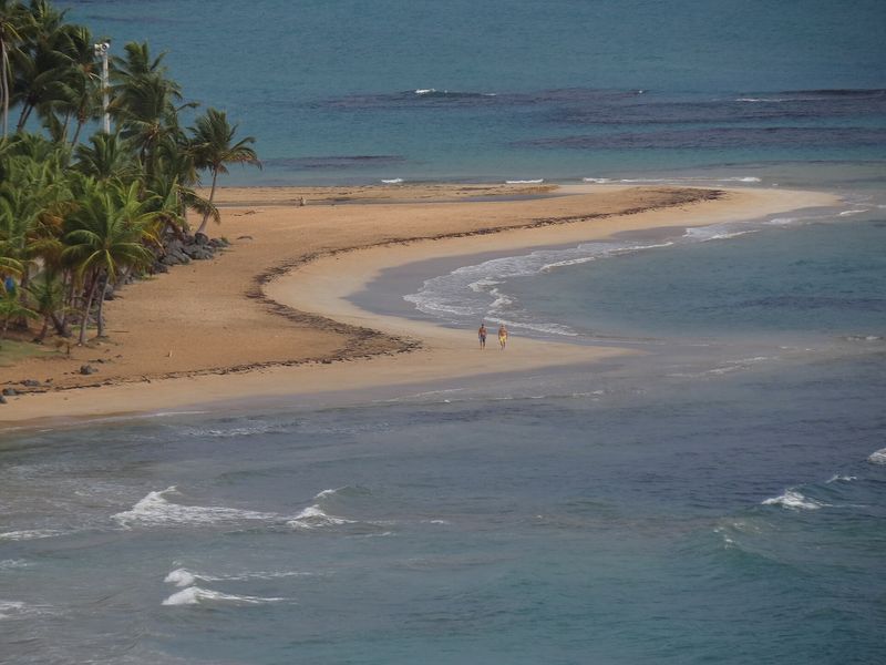 Stormy sky over Luquillo beach (2014)