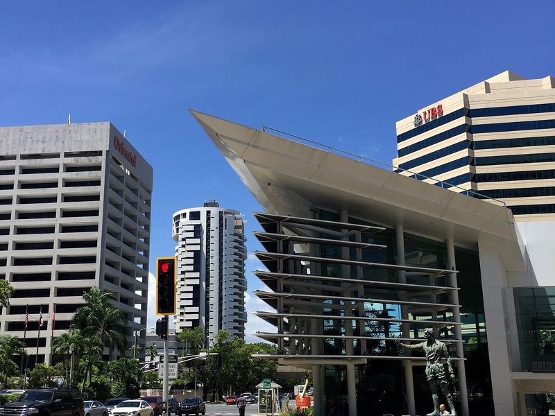 Popular Center headquarters building in Hato Rey, Puerto Rico