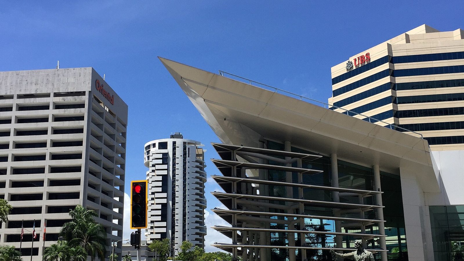 Popular Center headquarters building in Hato Rey, Puerto Rico