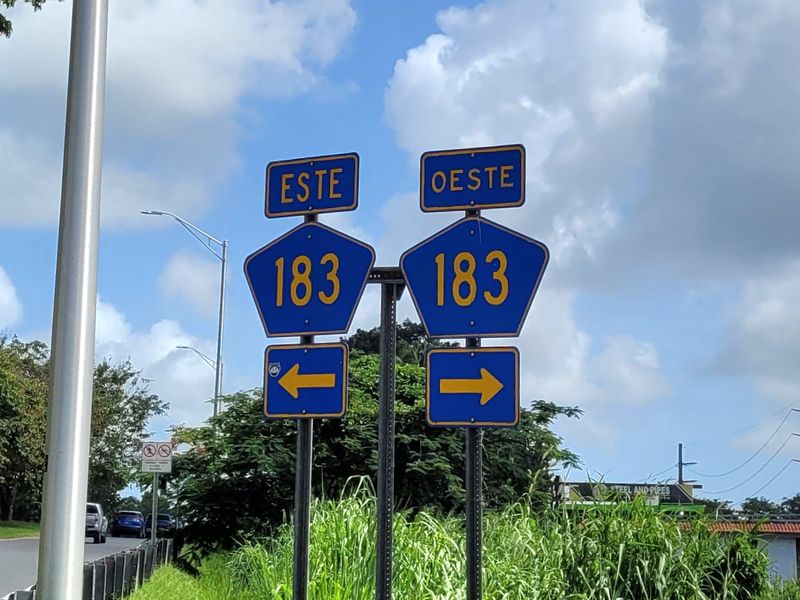 PR-30 expressway ramp exit in Las Piedras, Puerto Rico