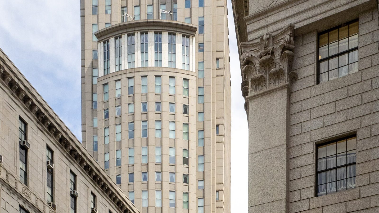 Exterior of the Daniel Patrick Moynihan United States Courthouse in Manhattan