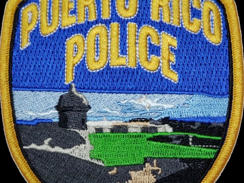 Official patch of the Puerto Rico Police Department
