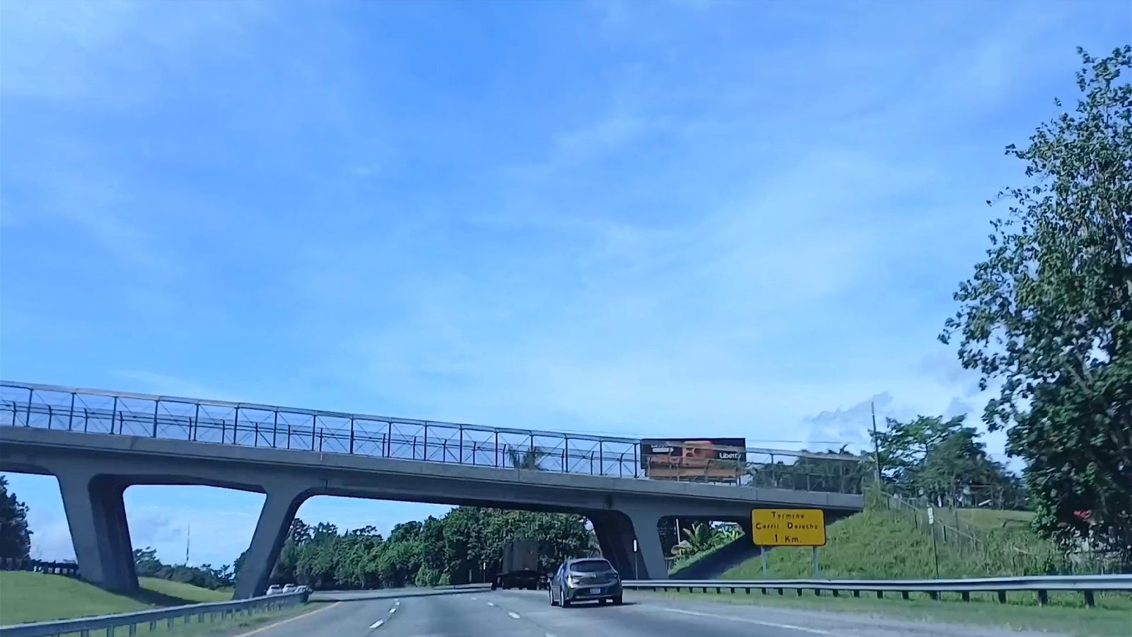 View of Autopista PR-52 between Caguas and Cayey, Puerto Rico
