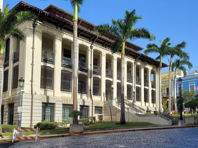 East side of the Jose V. Toledo Federal Building in San Juan, Puerto Rico