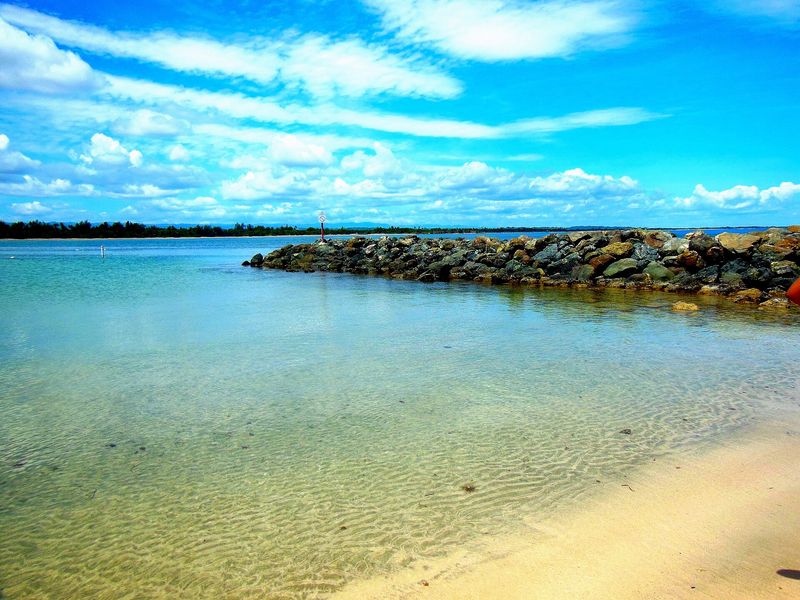 Beach in Sabana Seca, Toa Baja, Puerto Rico