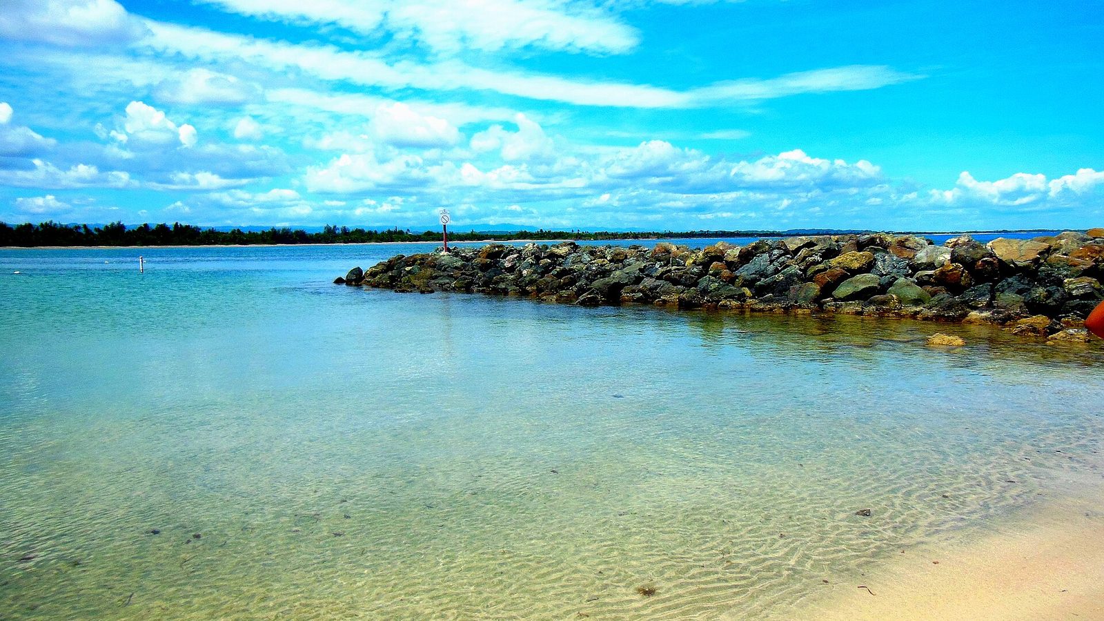 Beach in Sabana Seca, Toa Baja, Puerto Rico