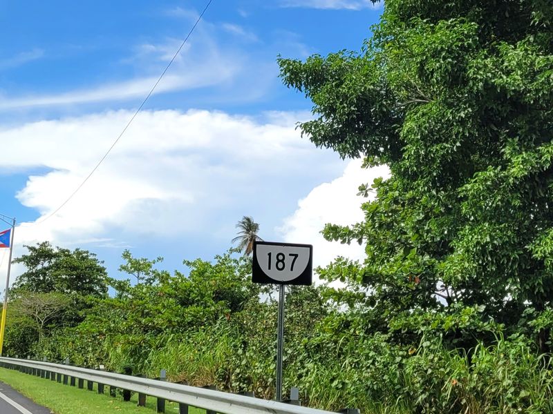 Puerto Rico Highway 187 in Loíza