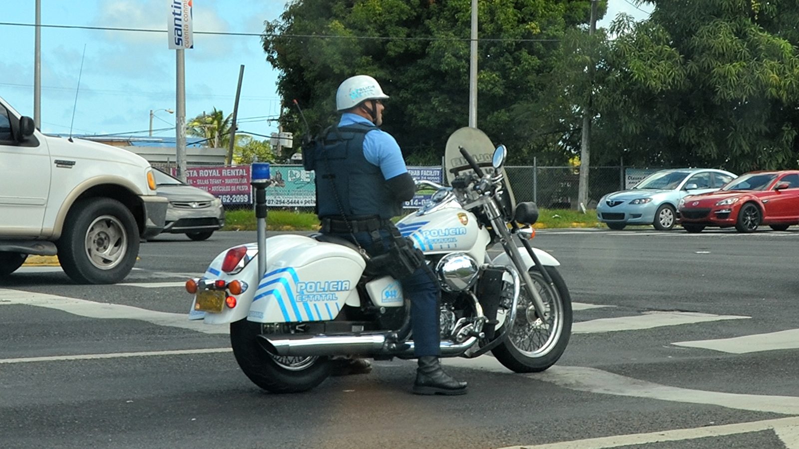 Puerto Rico Police Department state police motorcycle