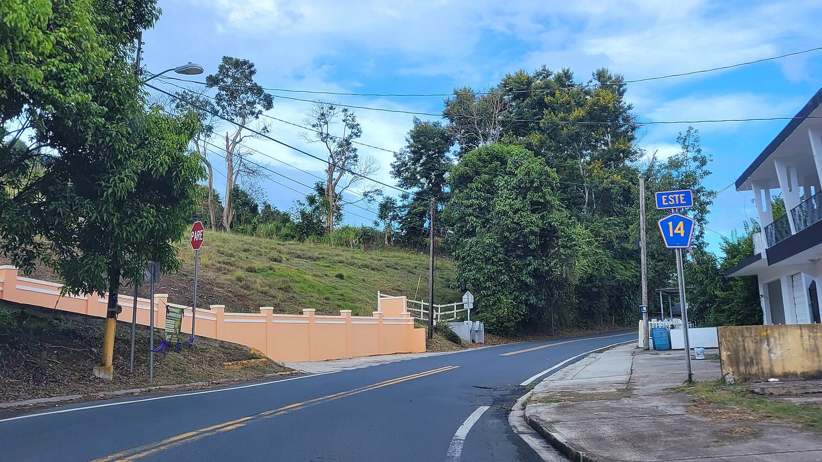 Carretera PR-14 in Cayey, Puerto Rico
