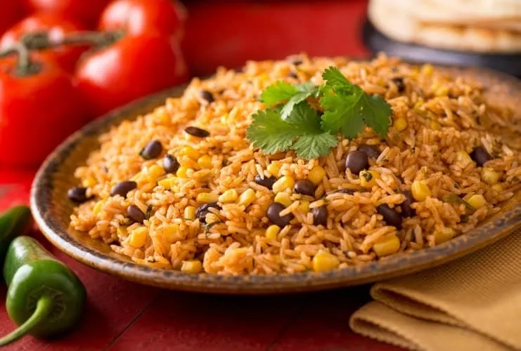 imagen de arroz guisado