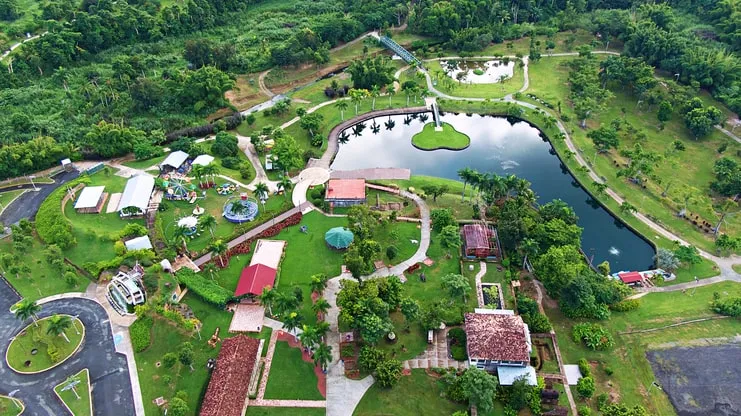 imagen de un jardín botánico
