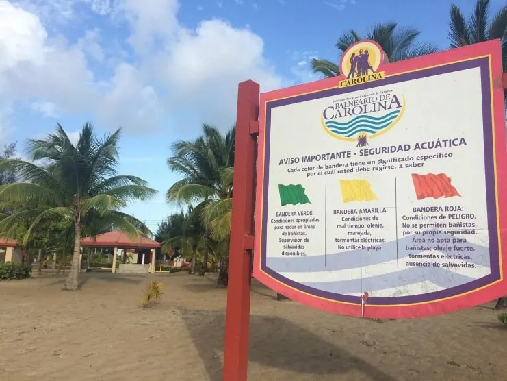 imagen de la playa de Carolina