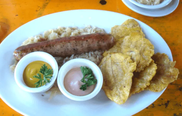 image of the food in Casa Bavaria