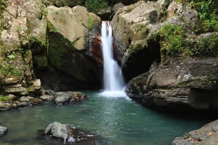 imagen de la Cascada La Mina