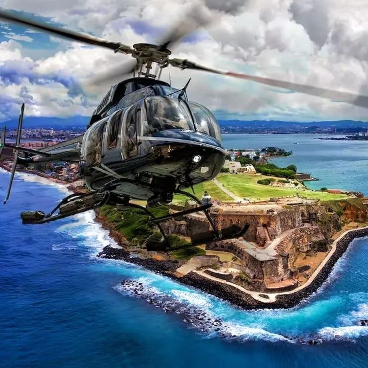 imagen de un helicóptero