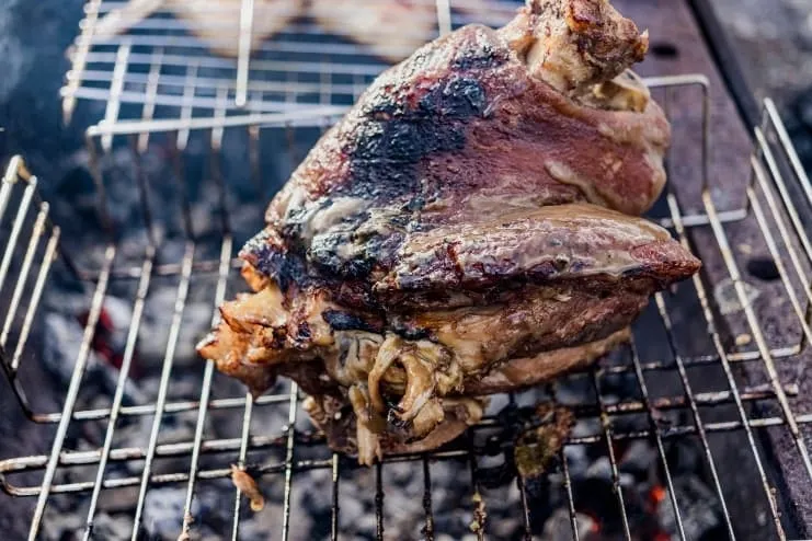 imagen de pernil asado
