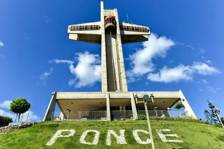 imagen del Cristo Vigilante en Ponce