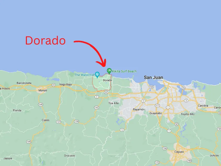 Dorado-map
