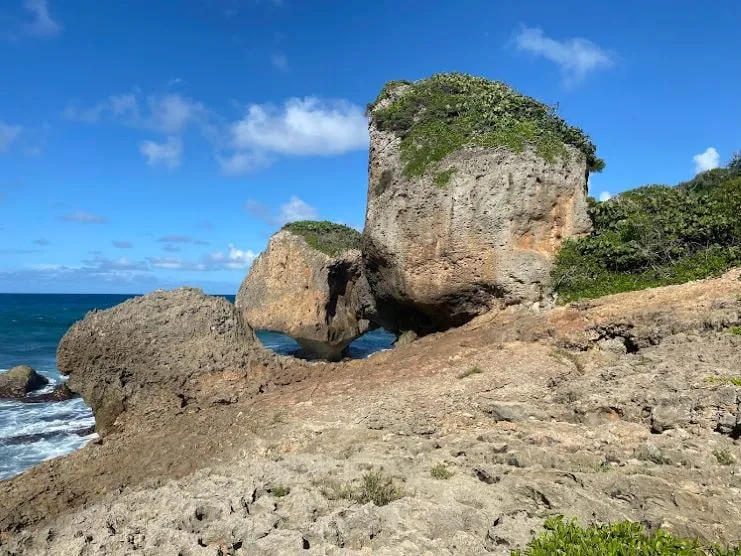 Los peñones grandes de Table Top