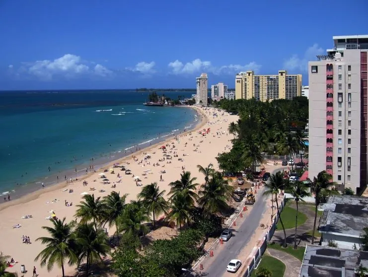 imagen de la playa de Isla Verde