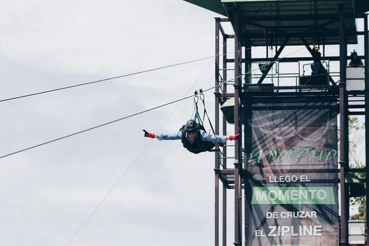 image of the Monster Zipline
