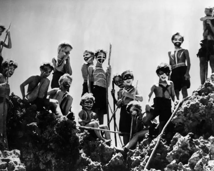 Escena de la película Lord of the Flies
