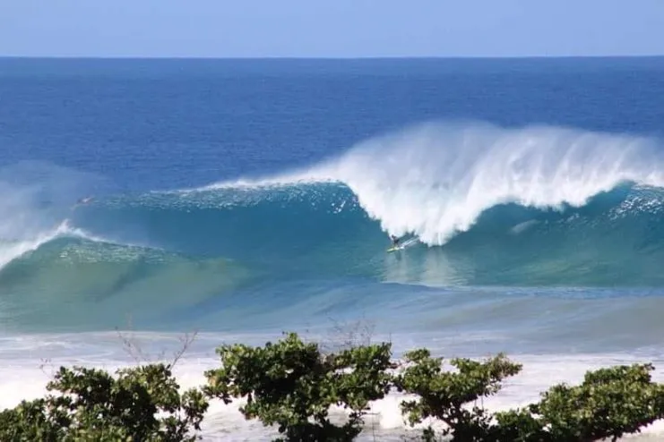 Las olas grandes de Tres Palmas