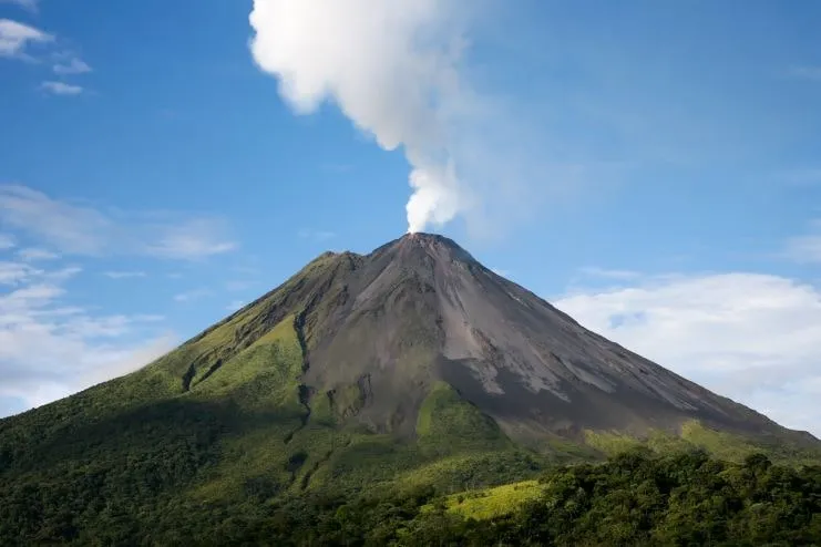 Volcán Arenal en Costa Rica