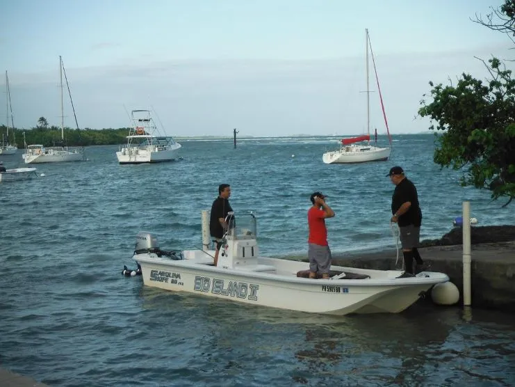 Bote en Laguna Grande