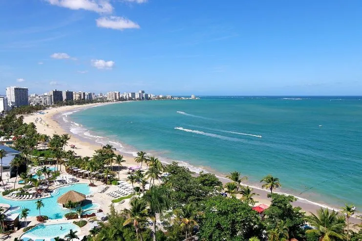 imagen de la playa de Isla Verde