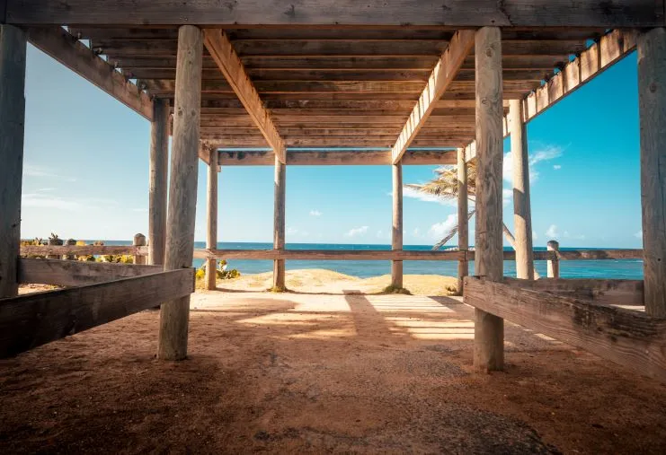 imagen de la playa de Piñones
