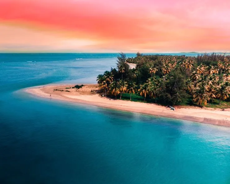 imagen de la playa de las Siete Mares