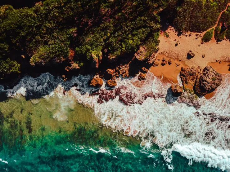 Playa Guajataca en Isabela