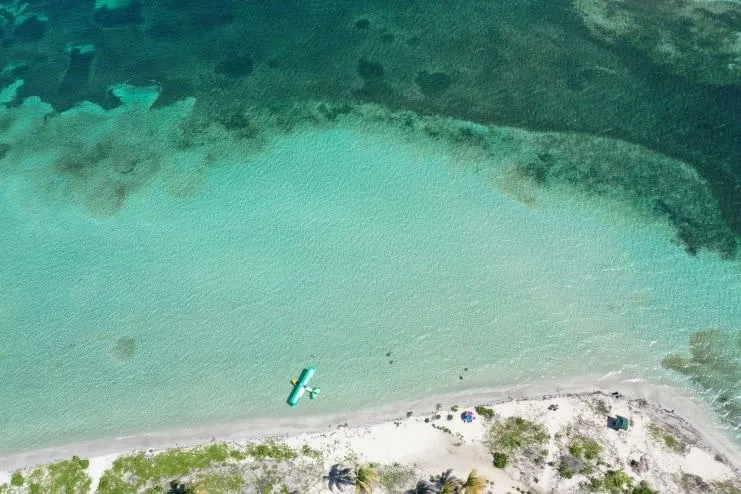 Vista aérea de Vieques