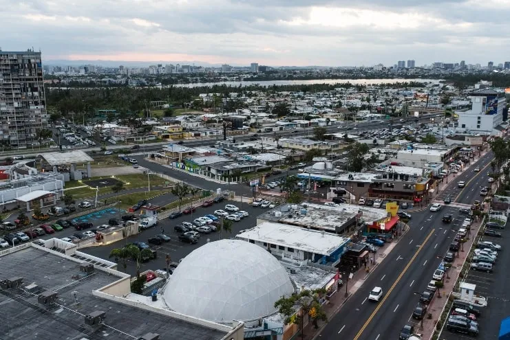 Vista aérea de Isla Verde