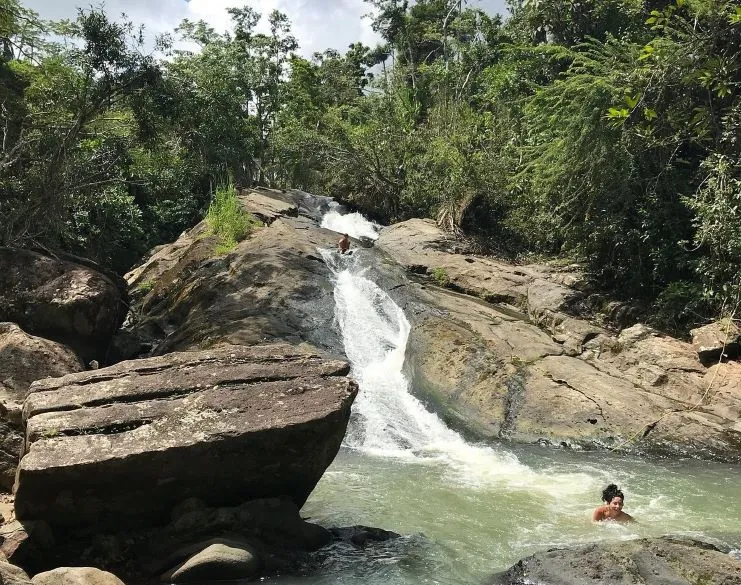 imagen de la cascada Las Paylas