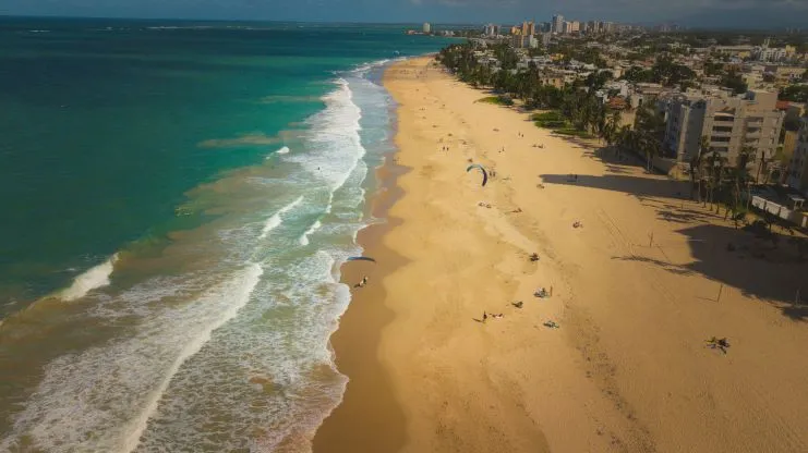 imagen de la playa de Ocean Park