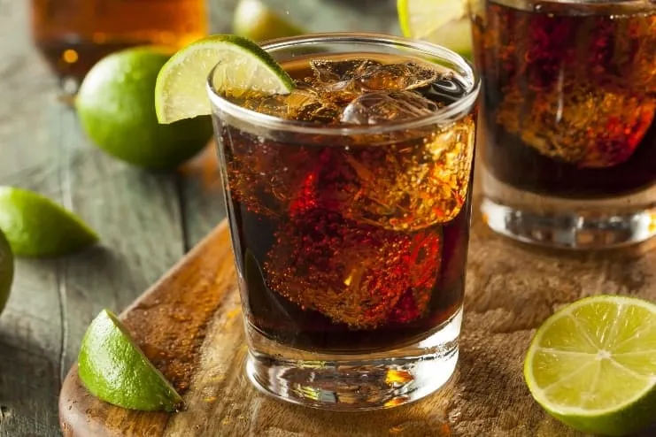 imagen de trago de Cuba Libre