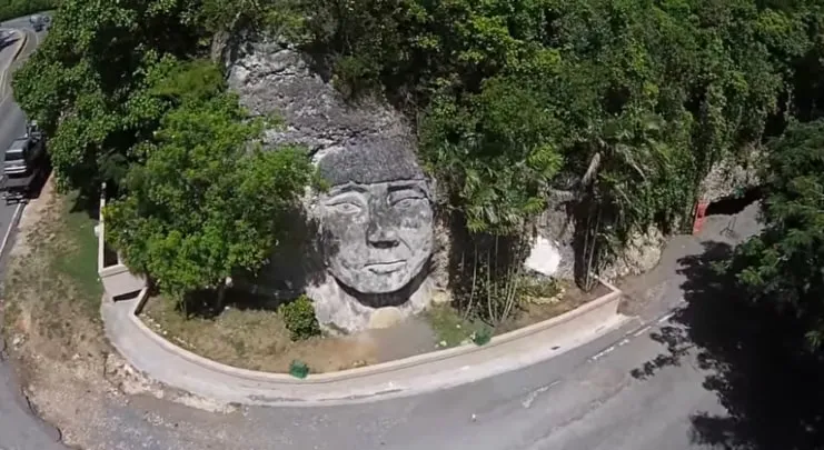 image of Indian Face sculpture