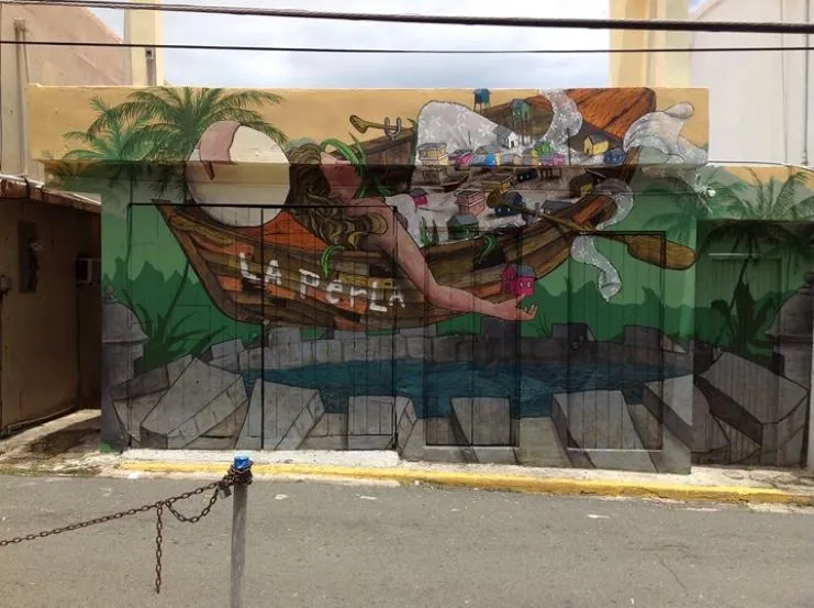 mural en La Perla