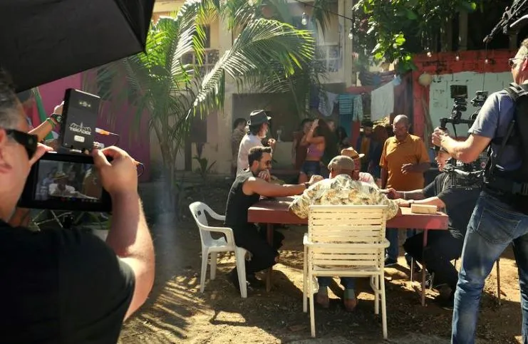 grabación del video de Despacito en La Perla