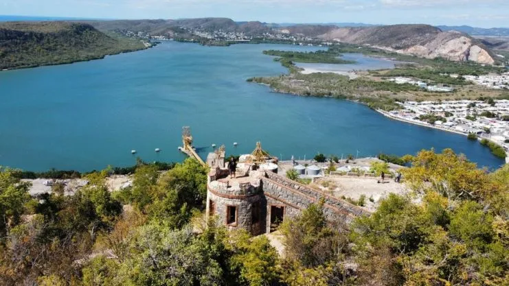 La bahía de Guánica desde el Fuerte Caprón