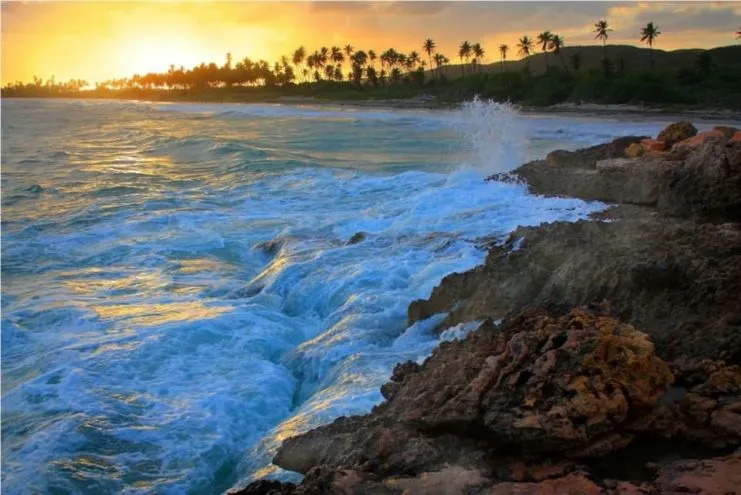 Una playa de Guánica