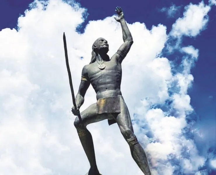 Estatua de Agüeybaná en Yauco