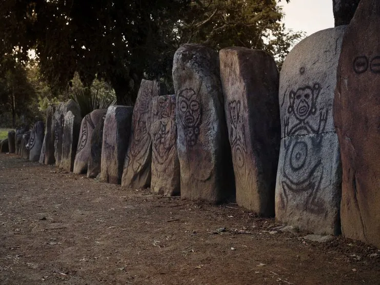 image of the Petroglyphs at Caguana Taino Ceremonial Park