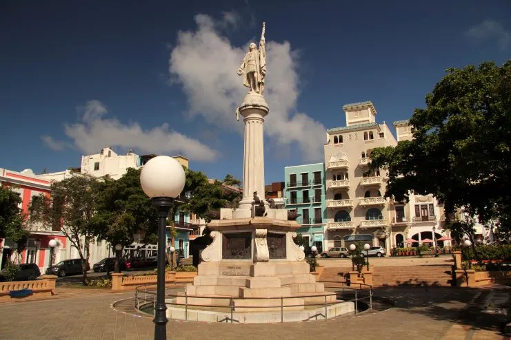 imagen de la Plaza Colón