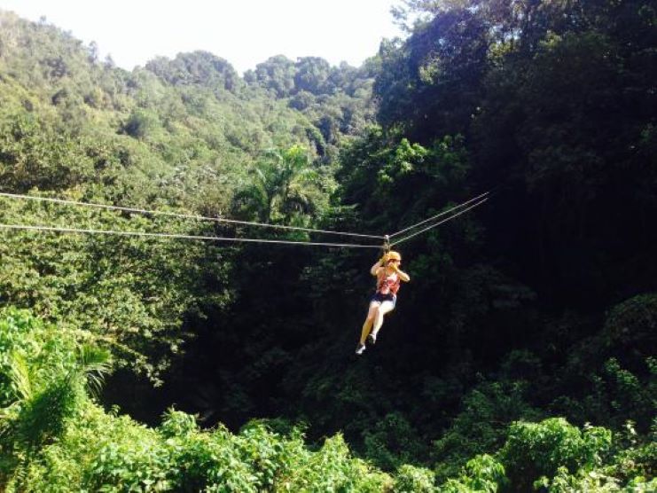 image of Batey Adventures zipline