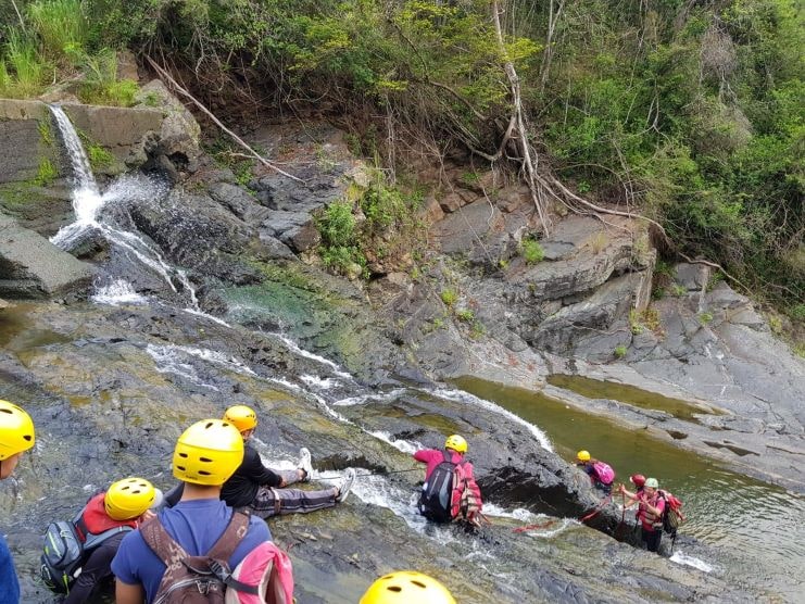 image showing canyoneering activity